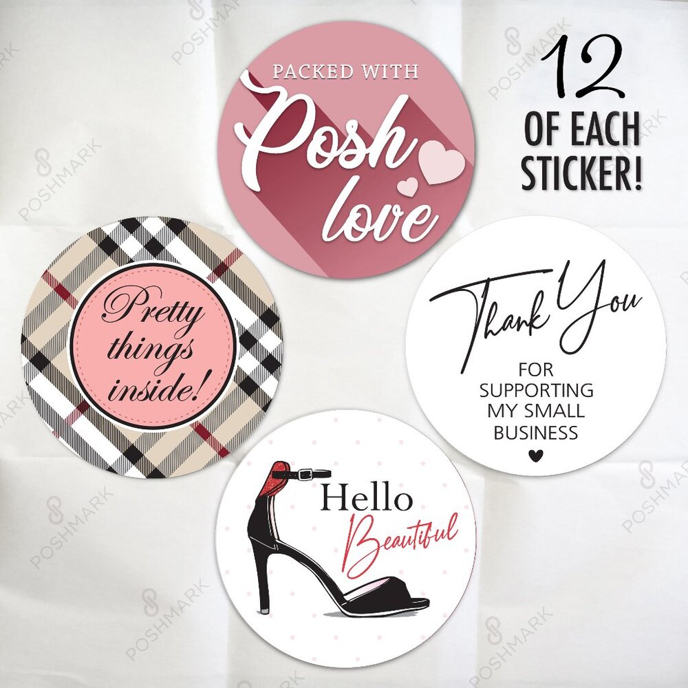 Posh Sticker Variety Pack (48ct) - Must Bundle